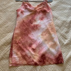 Gorgeous Warm Toned TieDye Dress